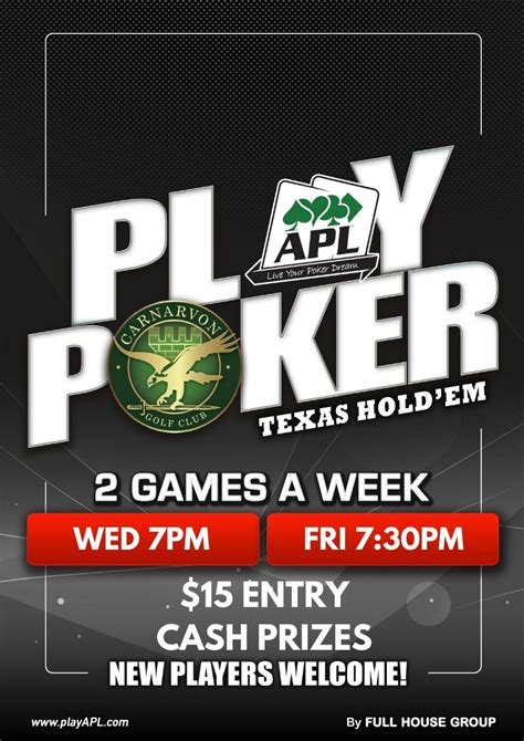 australian poker league online